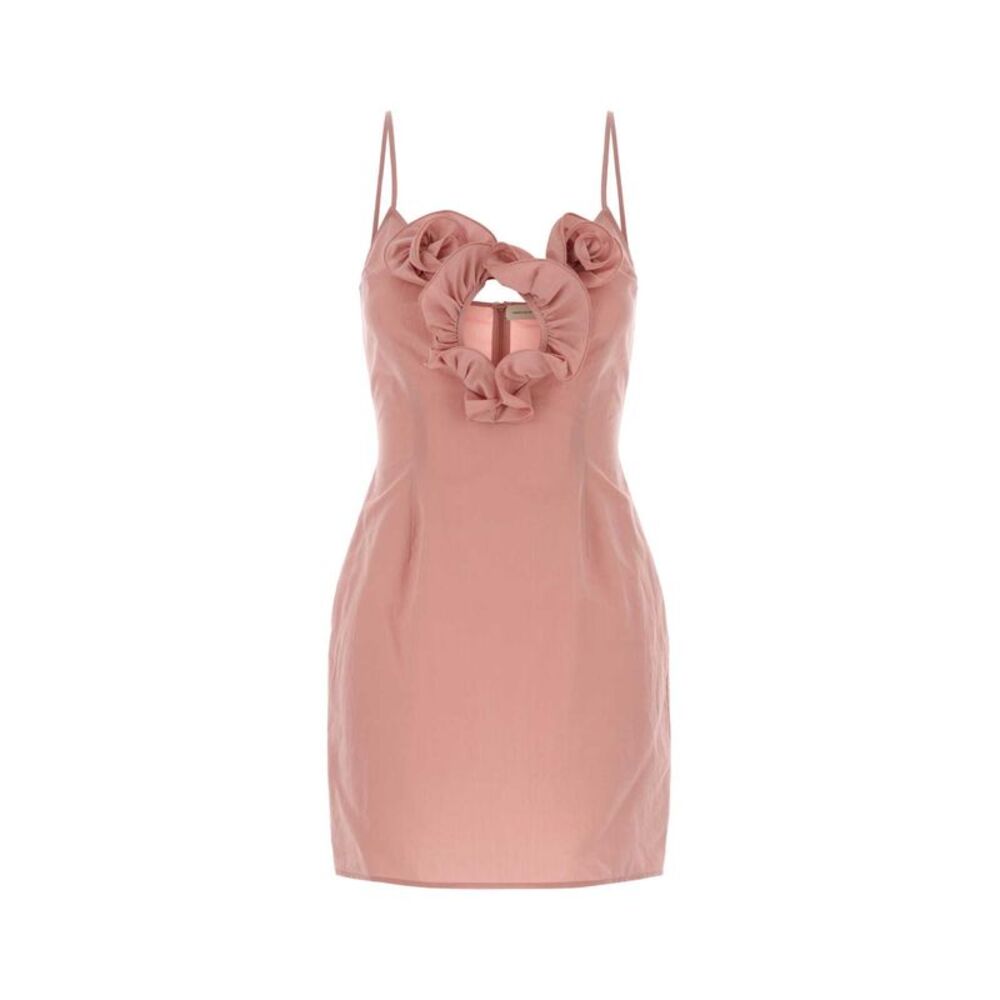 Magda Butrym Women Pink Cotton Blend Mini Dress
